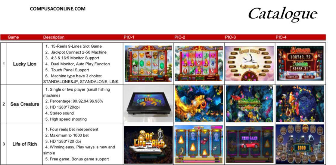 Tarjetas de Juegos para Casino